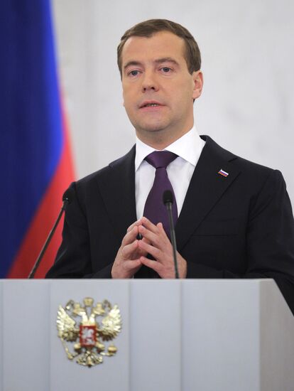 Dmitry Medvedev's annual address to Federal Assembly
