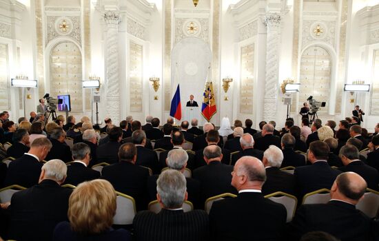 Dmitry Medvedev's annual address to Federal Assembly