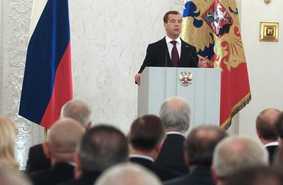 Dmitry Medvedev's annual address to Federal Assembly