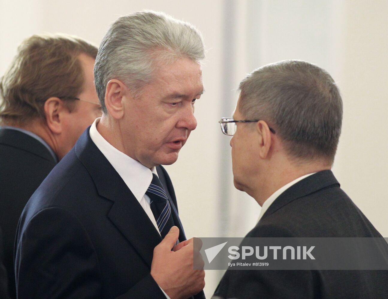 Sergei Sobyanin and Yury Chaika