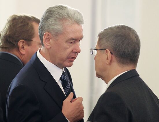 Sergei Sobyanin and Yury Chaika