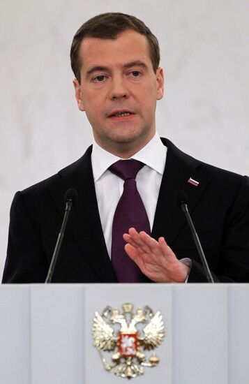 Dmitry Medvedev delivers state-of-the-nation address