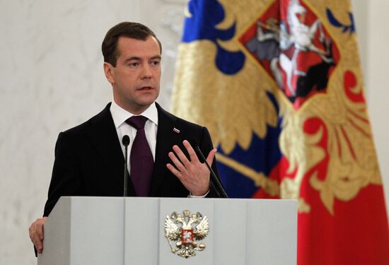 Dmitry Medvedev delivers state-of-the-nation address