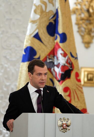 Dmitry Medvedev delivers state-of-the-nation address