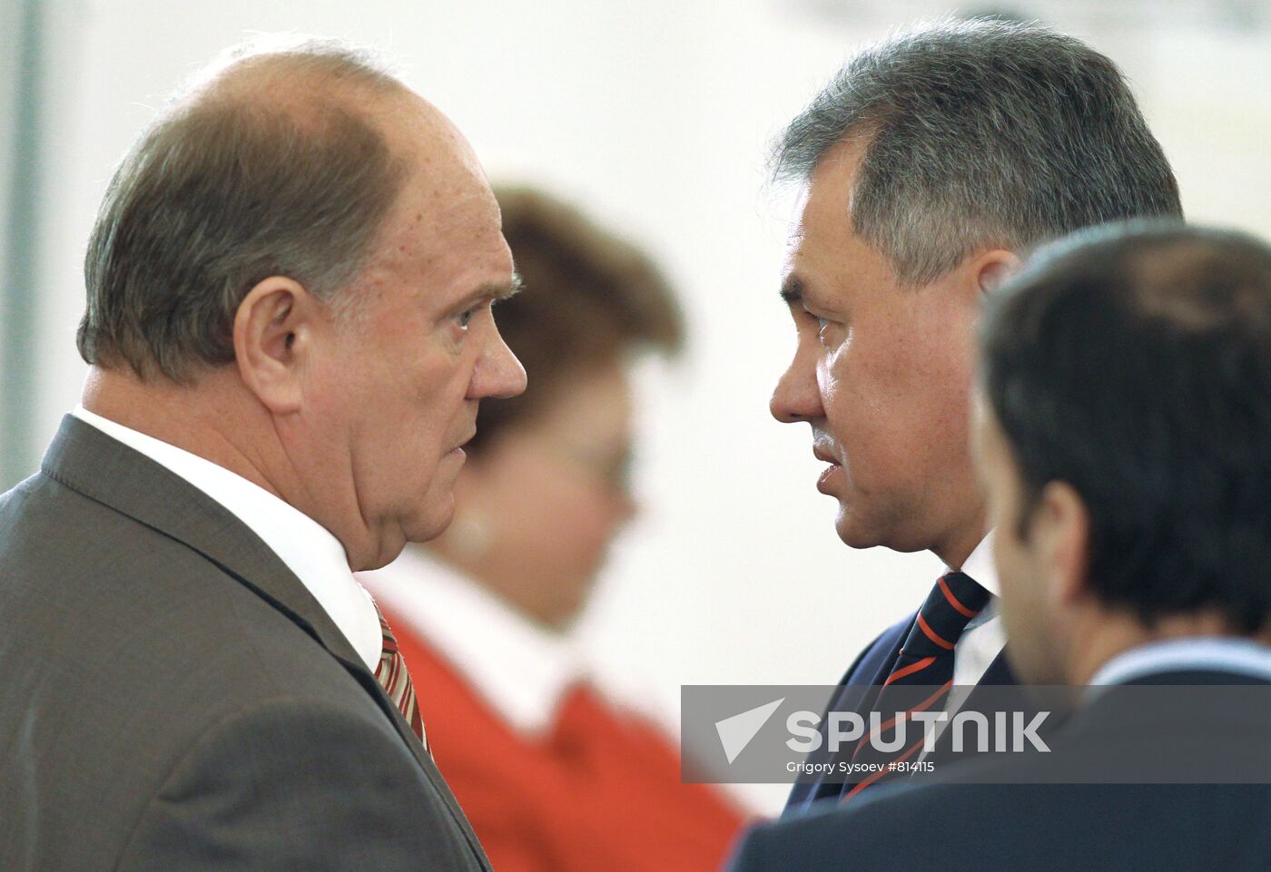Gennady Zyuganov, Sergei Shoigu