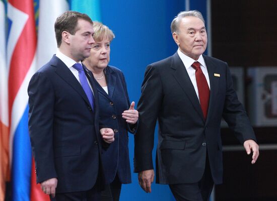 Dmitry Medvedev at OSCE summit in Astana