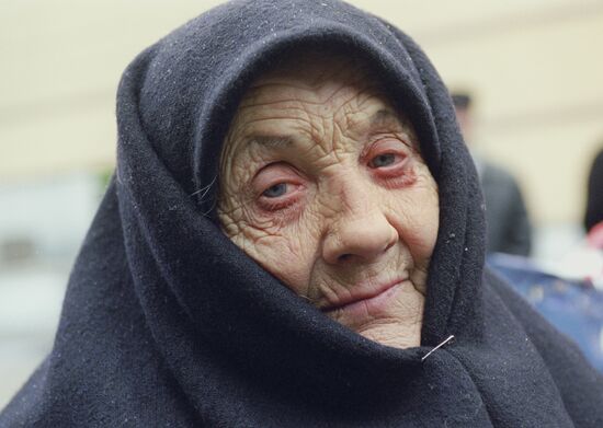 Square in front of Kursky Rail Terminal