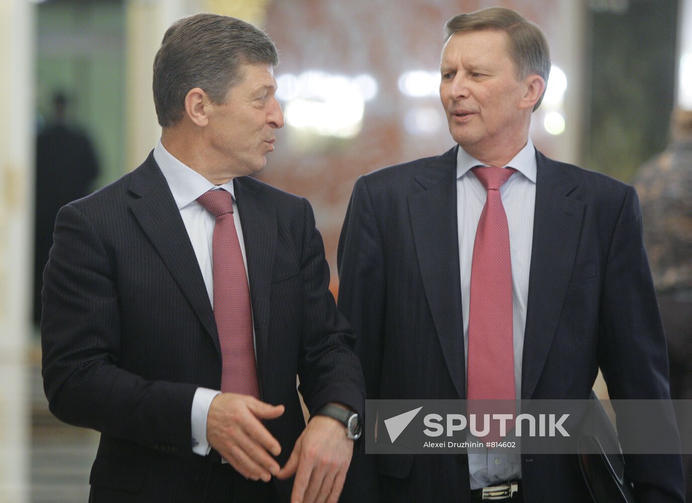 Dmitry Kozak and Sergei Ivanov