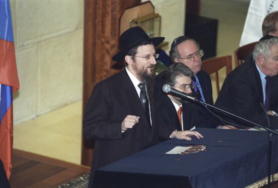 Chief Rabbi of Russia Berel Lazar