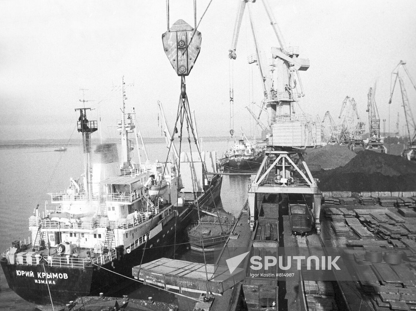 The Yury Krymov motor ship