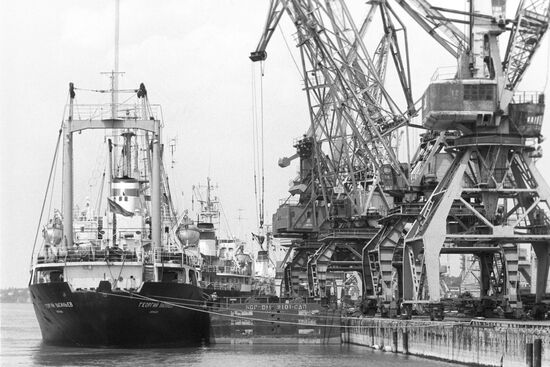 Izmail sea port