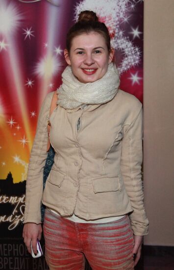 Actress Anna Tsukanova