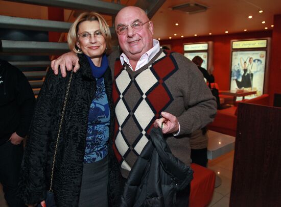 Vladimir Dolinsky with his wife