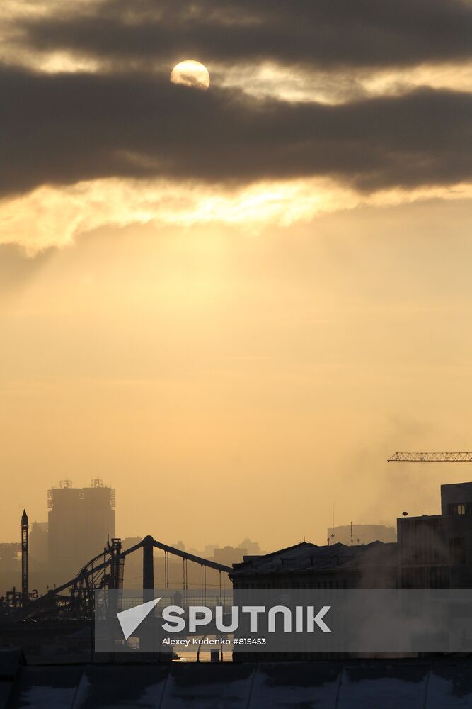 Frost in Moscow
