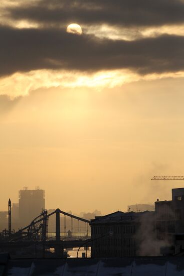 Frost in Moscow