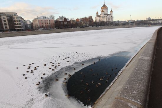 Frost in Moscow