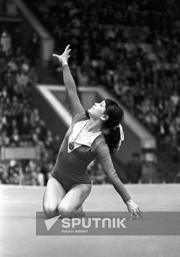 Gymnast Nellie Kim
