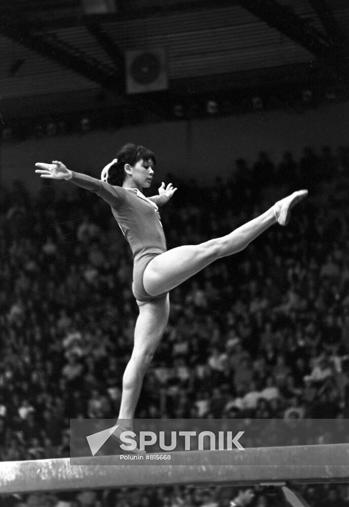 Gymnast Nellie Kim