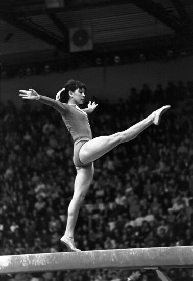 Gymnast Nellie Kim
