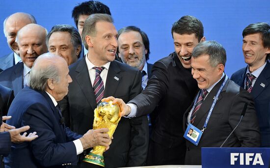 World Cup 2018/22 host countries announced