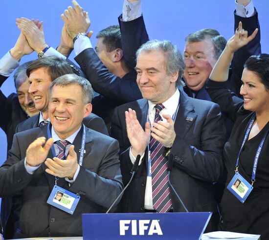 World Cup 2018/22 host countries announced