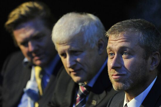 Roman Abramovich and Sergei Fursenko