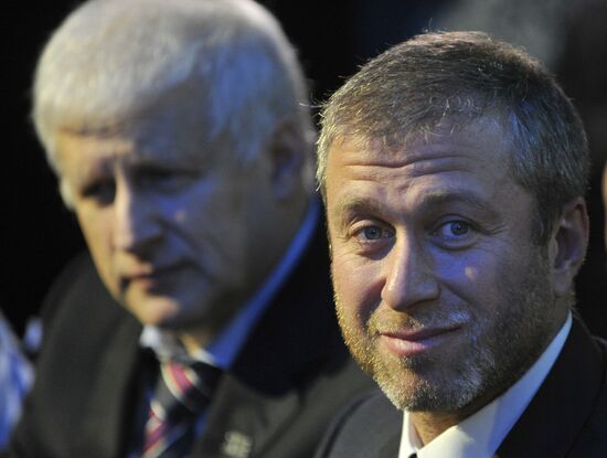 Roman Abramovich and Sergei Fursenko