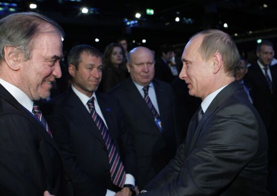 Vladimir Putin, Valery Gergiyev and Roman Abramovich