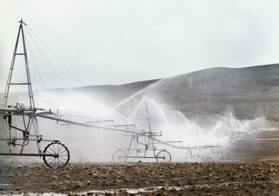 An irrigation system