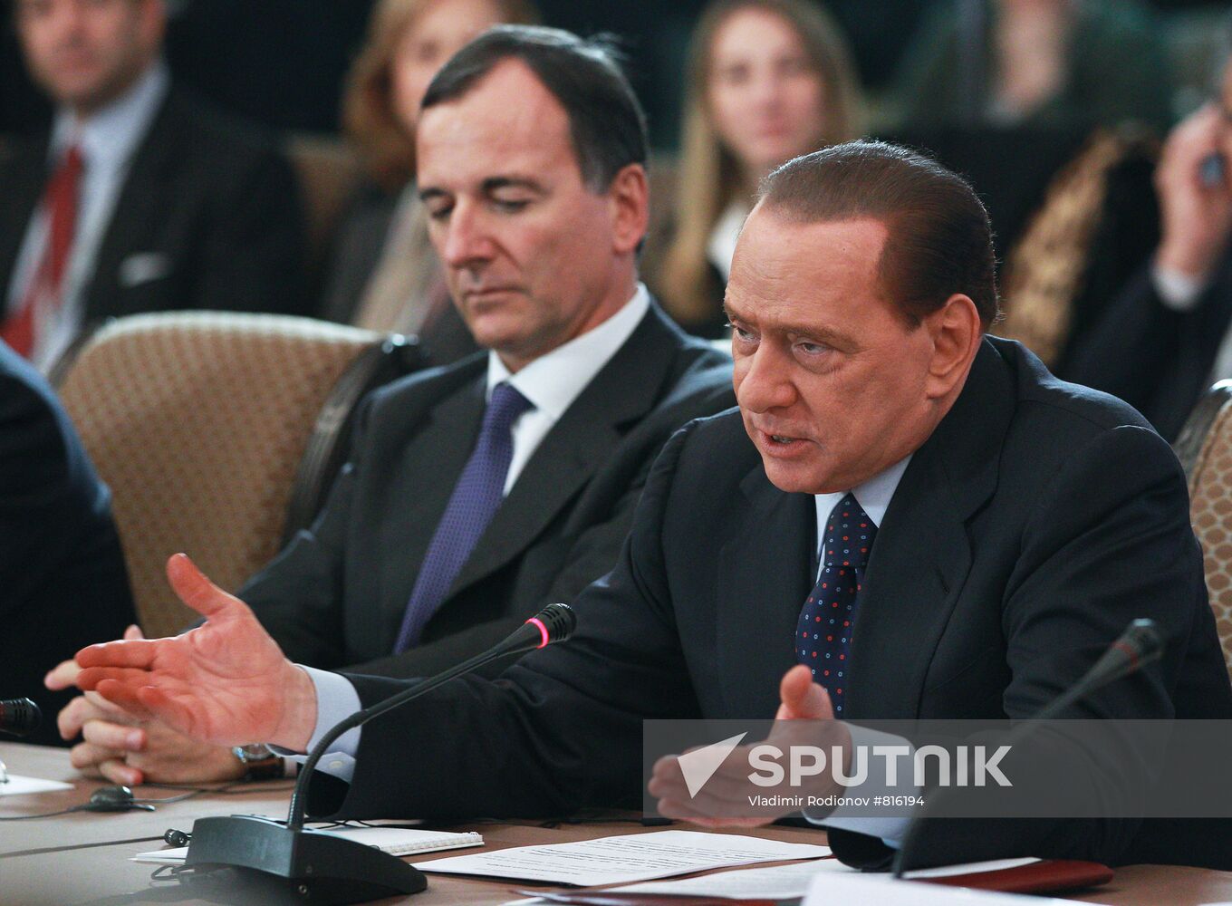 Berlusconi in Krasnaya Polyana