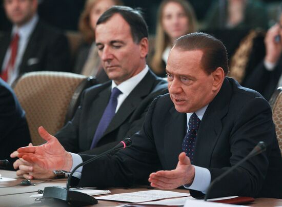 Berlusconi in Krasnaya Polyana