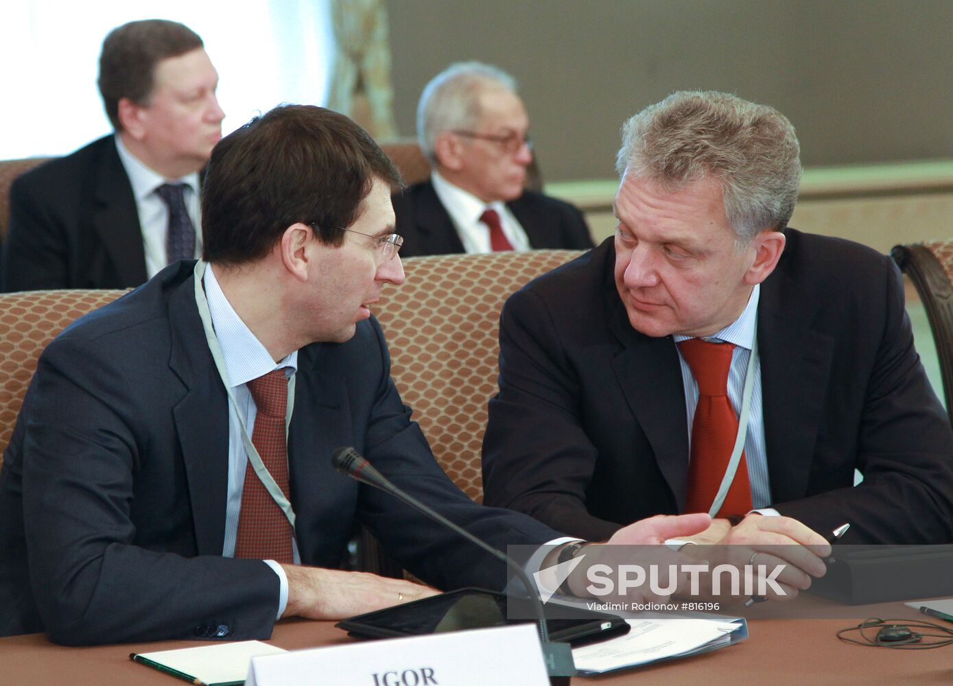 Igor Schegolev, Viktor Khristenko