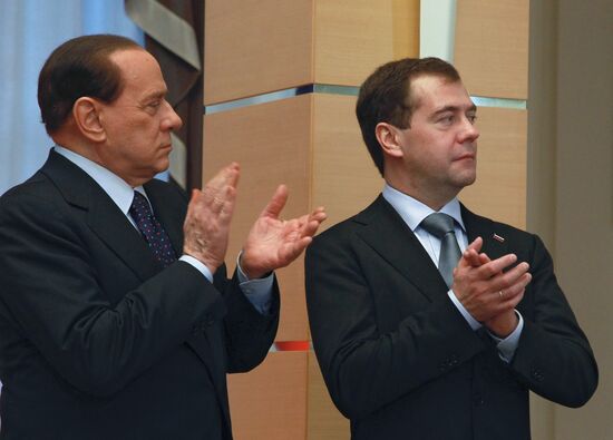 Dmitry Medvedev, Silvio Berlusconi