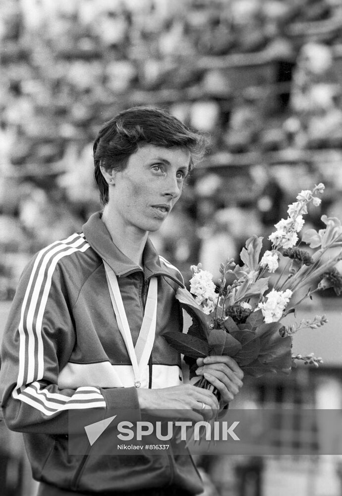 Athlete Tatyana Kazankina