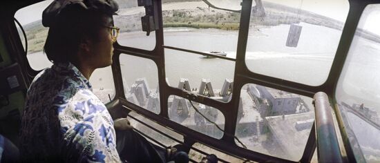 Port in the village of Zakhmet