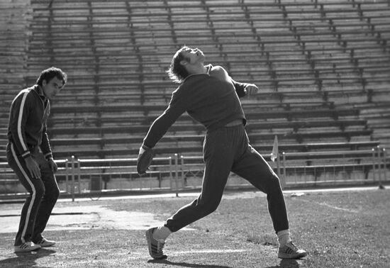 Athlete Yuri Kutsenko