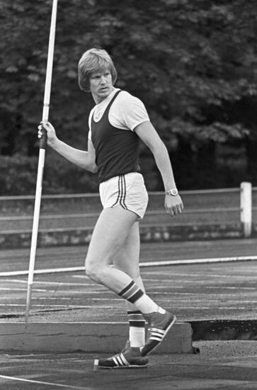 Javelin thrower Heino Puuste