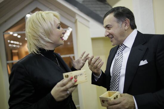 Katya Lel and Aras Agalarov