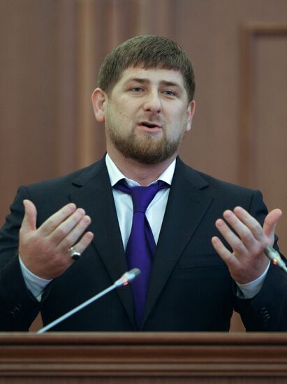 Chechen President Ramzan Kadyrov
