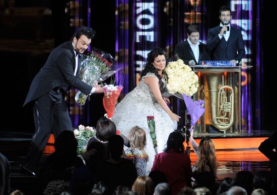 Philipp Kirkorov and Anna Netrebko