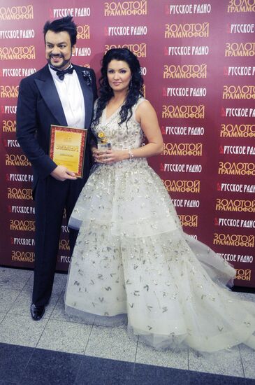 Philipp Kirkorov and Anna Netrebko
