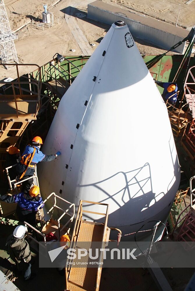 Proton-M carrier rocket with three Glonass-M satellites