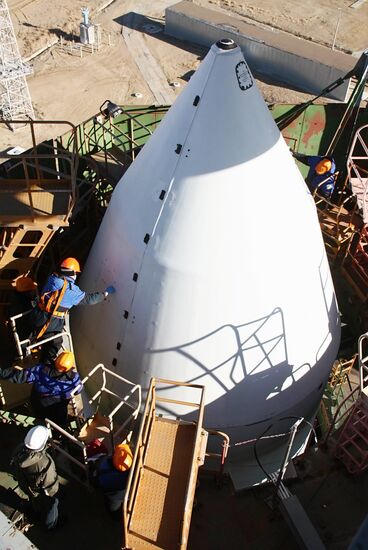 Proton-M carrier rocket with three Glonass-M satellites