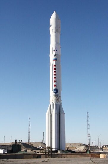 Proton-M carrier rocket with three Glonass-M satellites