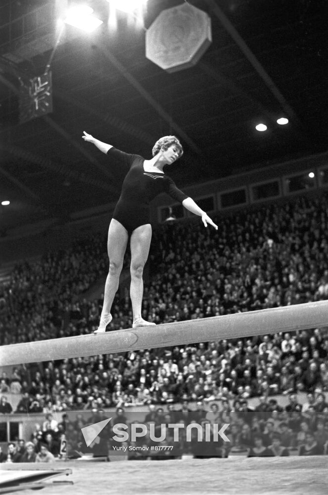 Gymnast Larisa Latynina