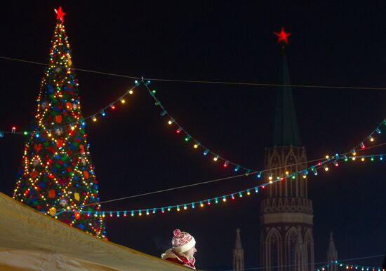 Moscow gets ready for New Year