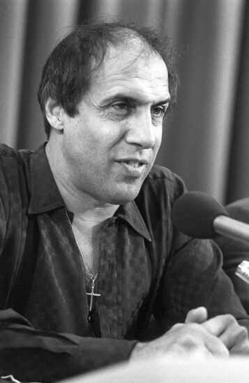 Italian singer and actor Adriano Celentano