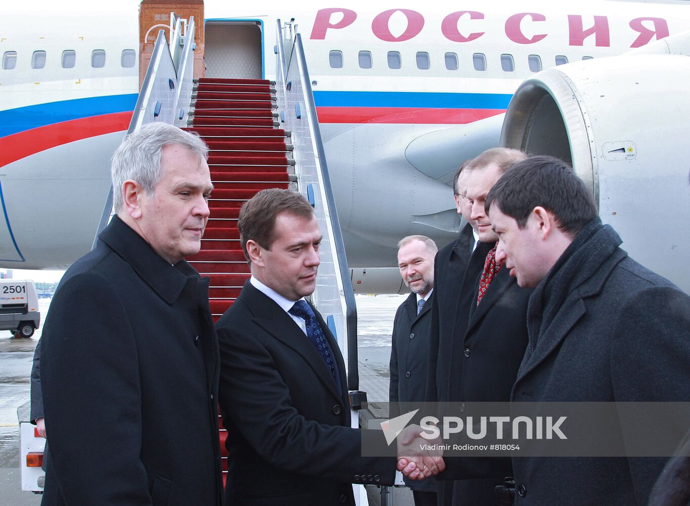 Dmitry Medvedev's official visit to Warsaw