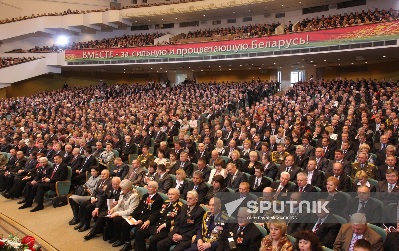 4th Belarusian National People's Assembly in Minsk