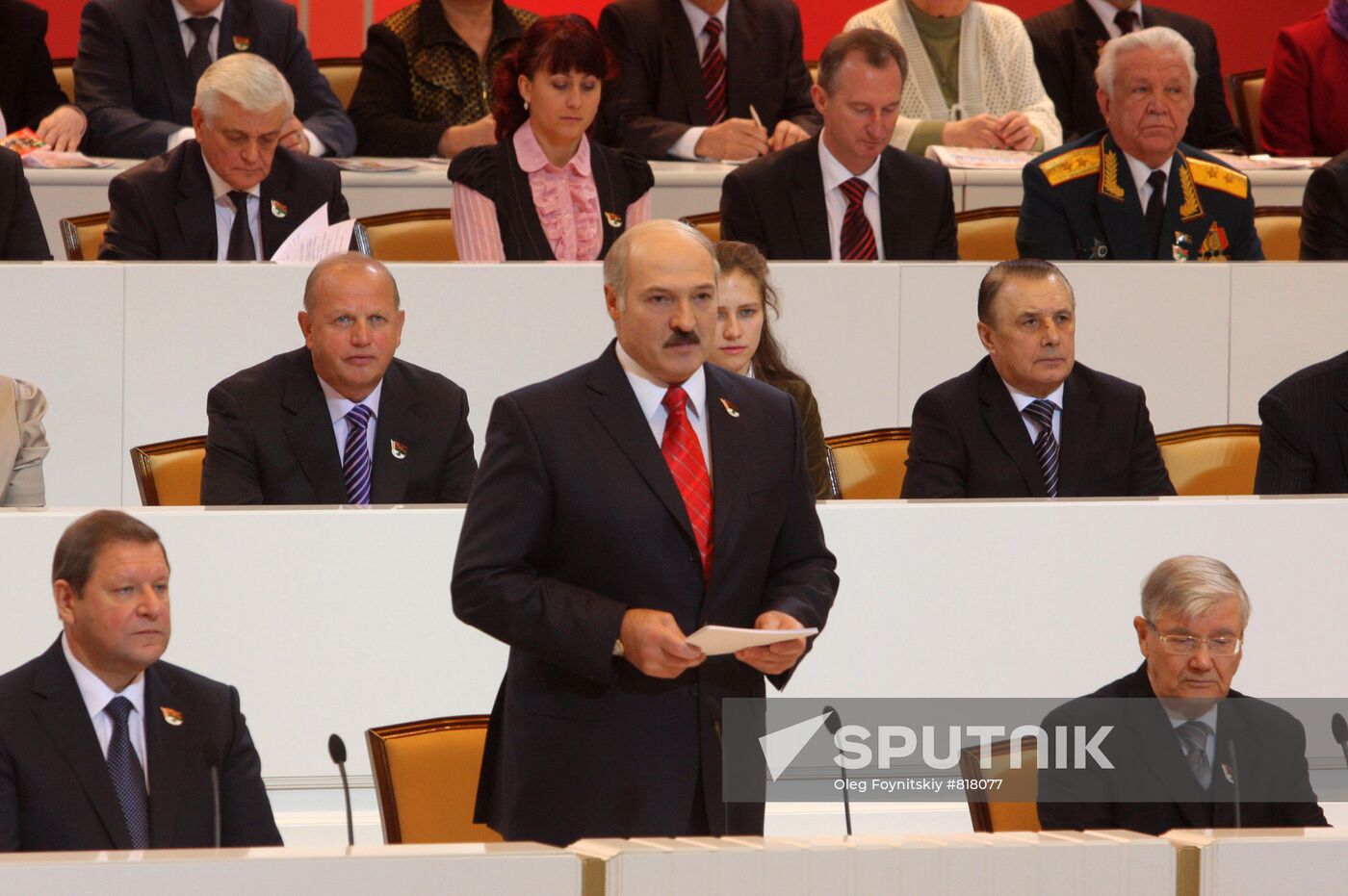 4th Belarusian National People's Assembly in Minsk